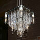 Industrial 9 Light 14 inch Compact Pendant Chandelier Ceiling Light